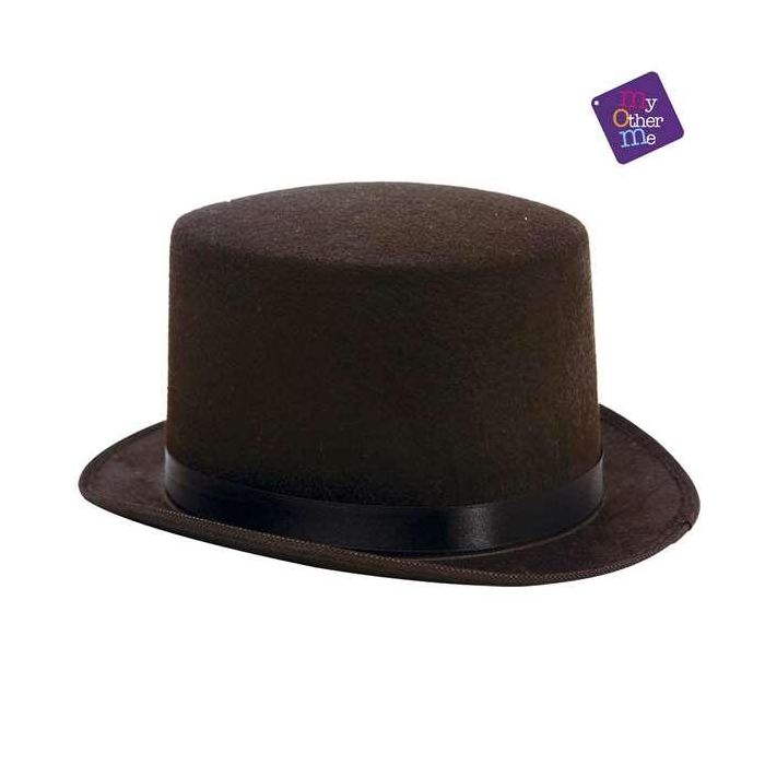 My Other Me Chistera 58 cm, Sombrero de Copa Talla Única para Disfraces y Fiestas, Accesorio para Niños a partir de 3 Años 4