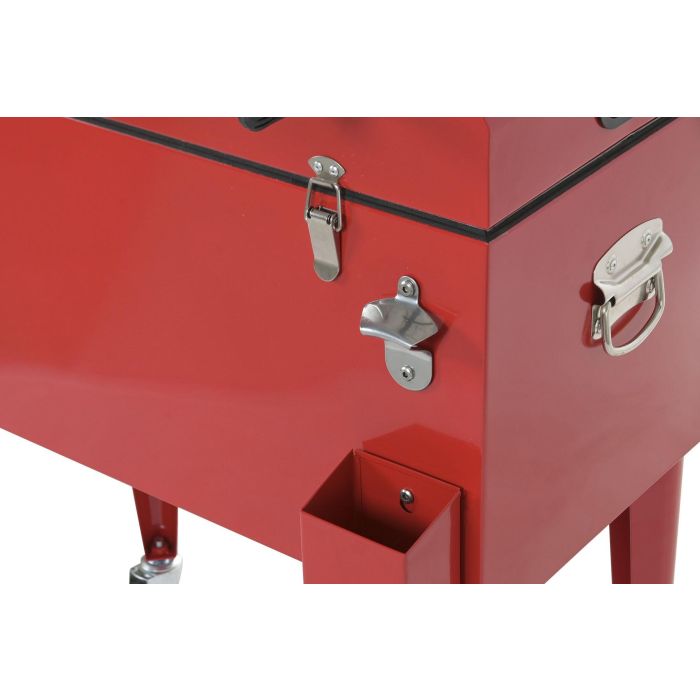 DKD Home Decor Nevera Futbolin Rojo 59 x 95 x 71 cm