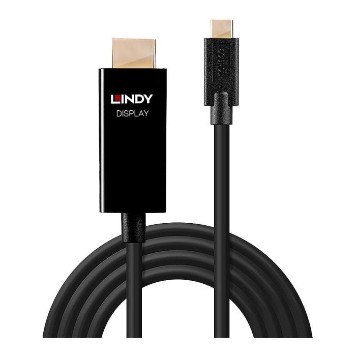 LINDY 43292 Adaptador Cable USB-C a HDMI con HDR, 2m