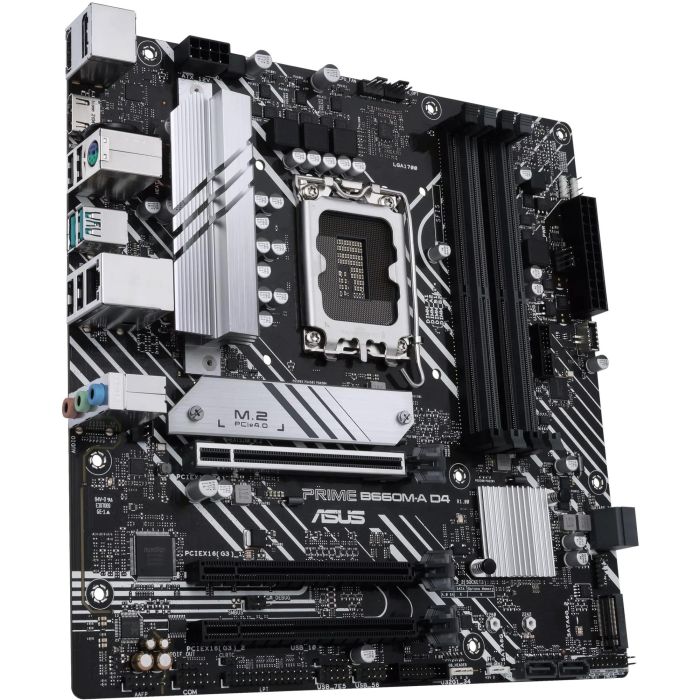 Asus 90MB19K0-M1EAYC Placa Base Prime B660M-A D4-CSM Socket LGA 1700 Intel B660 Micro ATX DDR4 PCIe 4.0, M.2 para 12ª/13ª Gen 3
