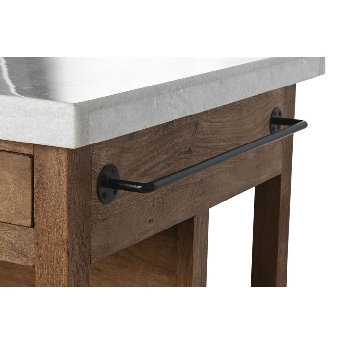 Isla Cocina Cottage DKD Home Decor Marron Blanco 77 x 92 x 147 cm 7 Isla Cocina Cottage DKD Home Decor Marron Blanco 77 x 92 x 147 cm 7