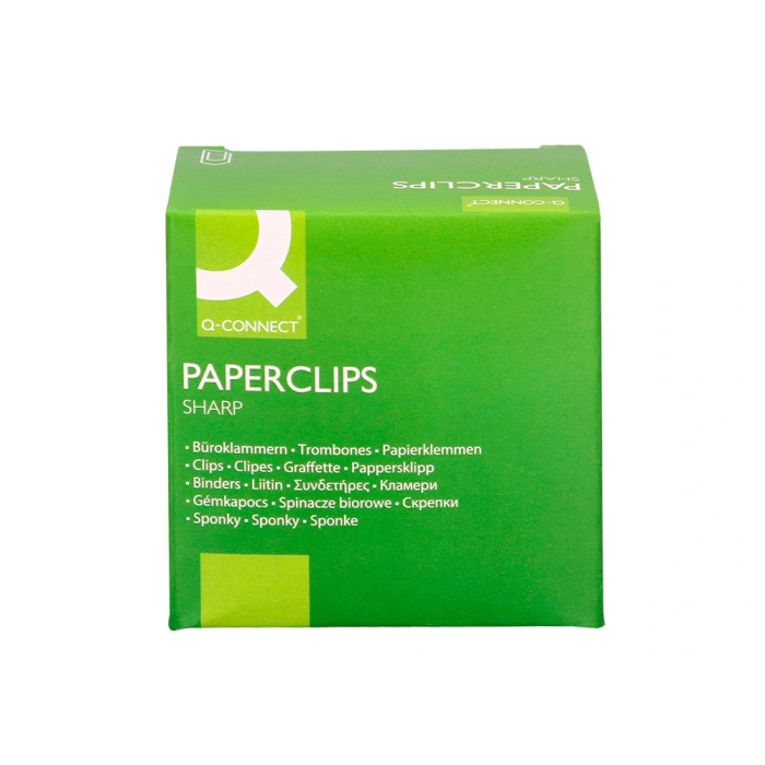 Q-connect Clips niquelados nº4 50 mm, Caja de 100 unidades 4