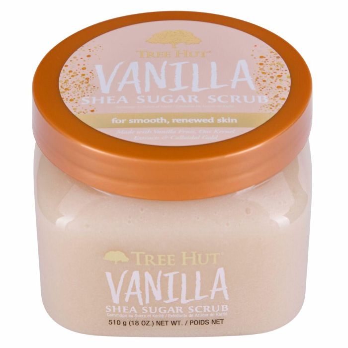 Tree Hut Exfoliante Corporal de Azúcar Vainilla & Sándalo. Nutre, Hidrata y Suaviza la Piel. Sin Parabenos, Sulfatos ni Alcohol 510 g 1 Tree Hut Exfoliante Corporal de Azúcar Vainilla & Sándalo. Nutre, Hidrata y Suaviza la Piel. Sin Parabenos, Sulfatos ni Alcohol 510 g 1