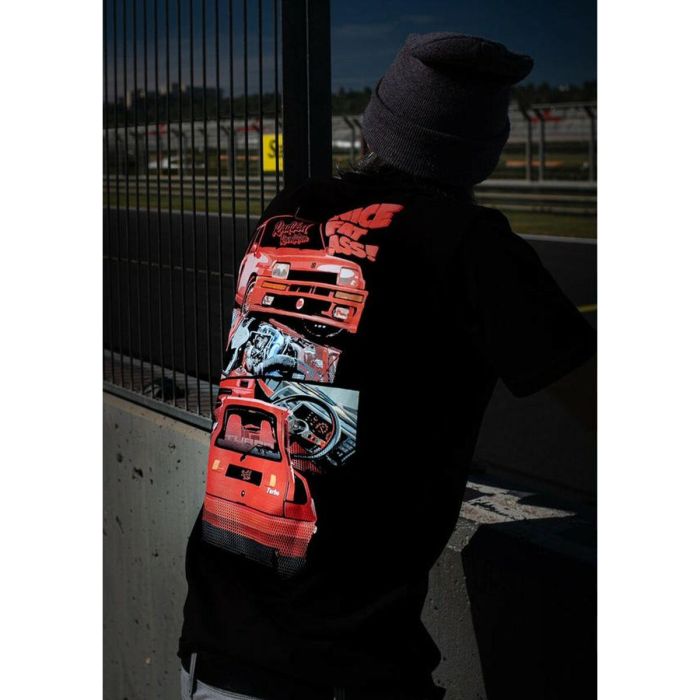 Radikal Revolution RKNFA1052XL Camiseta inspirada en Renault R5 Turbo "Nice Fat Ass" Negro Talla XXL para Amantes del Rally 5 Radikal Revolution RKNFA1052XL Camiseta inspirada en Renault R5 Turbo "Nice Fat Ass" Negro Talla XXL para Amantes del Rally 5