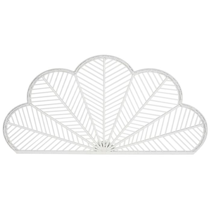 DKD Home Decor Cabecero para Cama de 180cm Urban Bambú Ratán Blanco Diseño Floral 190x81 cm DKD Home Decor Cabecero para Cama de 180cm Urban Bambú Ratán Blanco Diseño Floral 190x81 cm