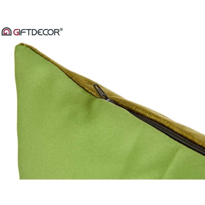 Cojín de terciopelo verde 60x45 cm - Giftdecor (6 Unidades) 4 Cojín de terciopelo verde 60x45 cm - Giftdecor (6 Unidades) 4