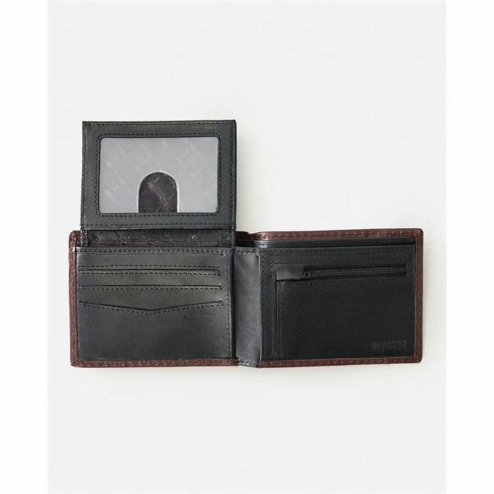 Cartera Hombre Rip Curl Stashed Rfid All Day Marrón 4 Cartera Hombre Rip Curl Stashed Rfid All Day Marrón 4
