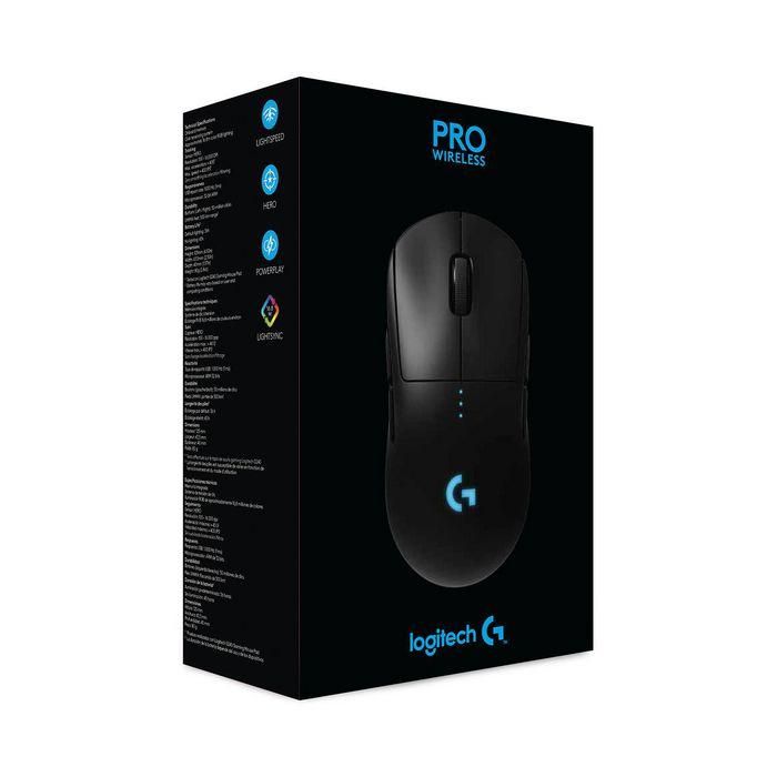 Logitech PRO Wireless Ratón Gaming Inalámbrico LIGHTSPEED para Esports, Sensor Óptico HERO, 1ms, Alto Rendimiento, Color Negro 17
