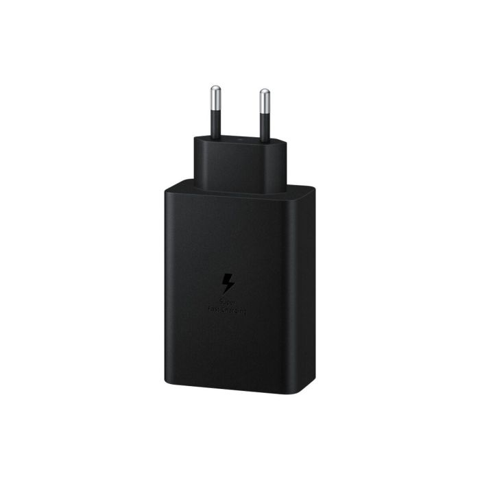 Samsung EP-T6530NBEGEU Cargador de Pared 65W Triple Puerto para Carga Rápida con 2x USB-C y 1x USB-A Negro 4