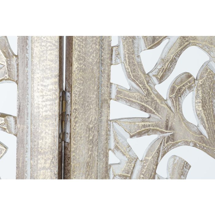 Biombo DKD Home Decor Madera Madera de mango 153 x 2,5 x 182 cm 2