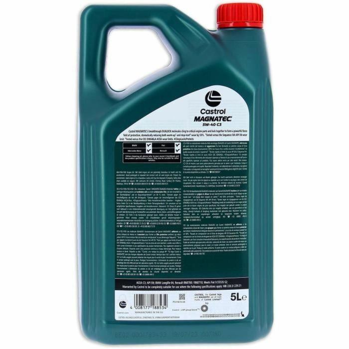 Aceite de motor - CASTROL - Magnatec 5W-40 C3 - 5L 1