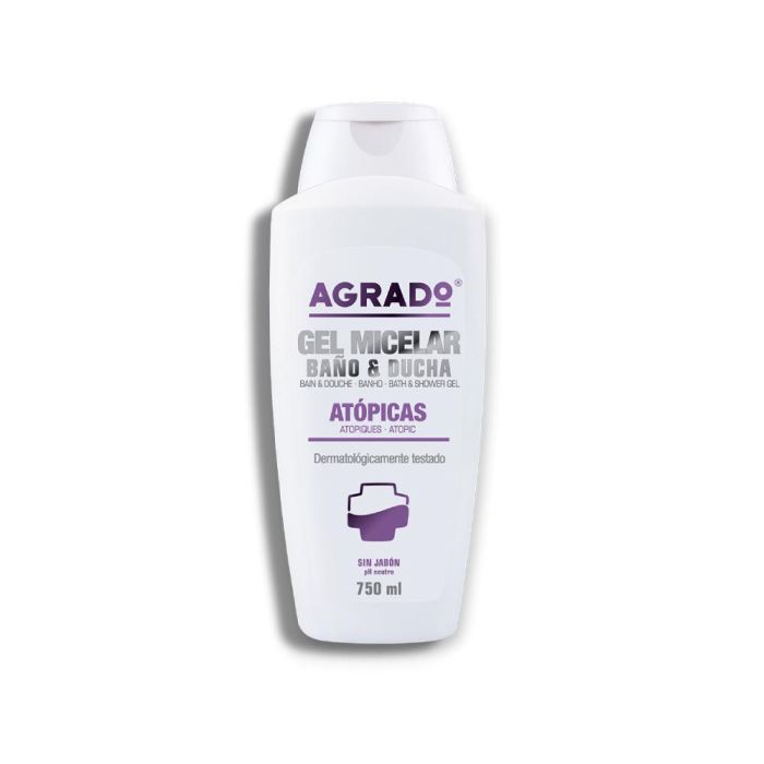 Agrado Gel Micelar Pieles Atópicas 750ml Limpieza Suave Agrado Gel Micelar Pieles Atópicas 750ml Limpieza Suave