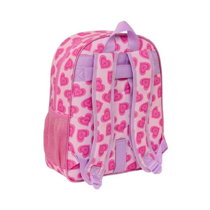 Mochila Escolar Barbie Love Rosa 32 X 38 X 12 cm 2 Mochila Escolar Barbie Love Rosa 32 X 38 X 12 cm 2