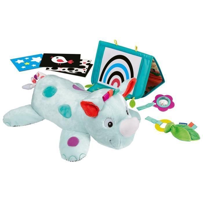 Ravensburger -PLAY + - Cojín de actividad rinoceronte 3 en 1 - Desde el nacimiento - Versión francesa - 34010 5