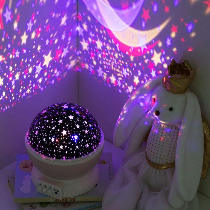 Atmosphera For Kids Luz nocturna decorativa led proyección estrellas, modelo Proyección estrellas 3 Atmosphera For Kids Luz nocturna decorativa led proyección estrellas, modelo Proyección estrellas 3