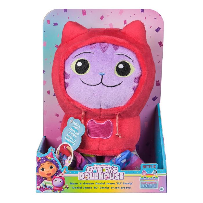 Peluche Deluxe Dj Catnip La Casa De Gabby 6071765 Spin Maste 1