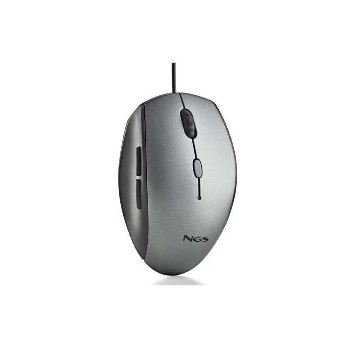 Raton Ngs Moth Optico Usb-C Gris