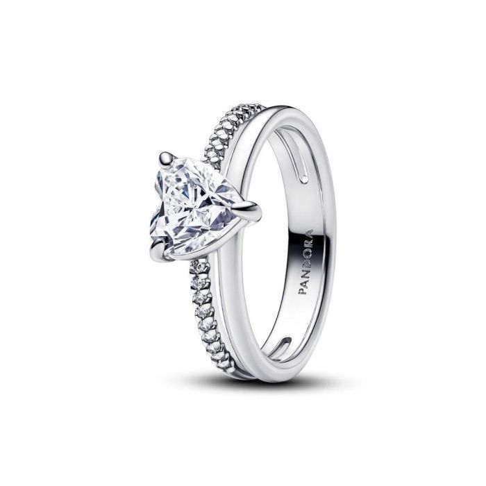 Anillo Mujer Pandora 193100C01-52 Plateado 12 Anillo Mujer Pandora 193100C01-52 Plateado 12