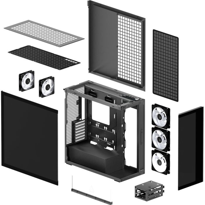 Arctic Xtender mirrow black window w/o GPU vertical mount Black 7 Arctic Xtender mirrow black window w/o GPU vertical mount Black 7