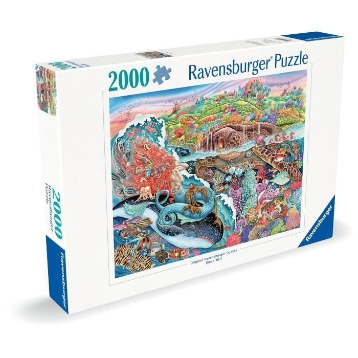 Ravensburger 12001484 - Rompecabezas de 2000 piezas para adultos - El mito de Thalassa: Tema Mar, ideal para mayores de 14 años 2