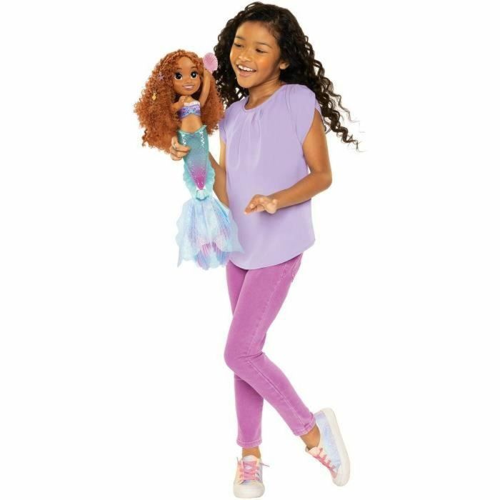 Jakks Pacific 480465 Muñeca Electrónica de la Princesa Ariel de la Película Disney La Sirenita Live Action, Figura de 38 cm 2 Jakks Pacific 480465 Muñeca Electrónica de la Princesa Ariel de la Película Disney La Sirenita Live Action, Figura de 38 cm 2