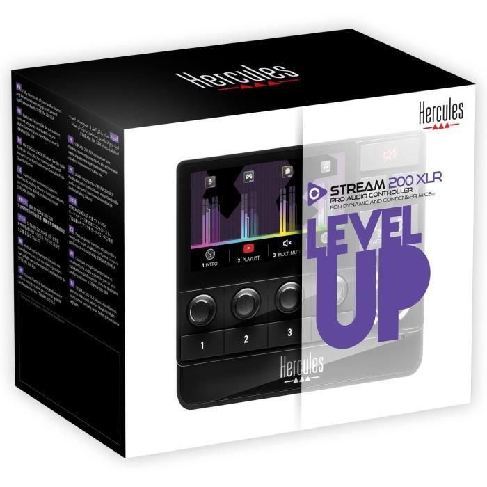 Hercules Audio Controller Stream 200 Xlr 4