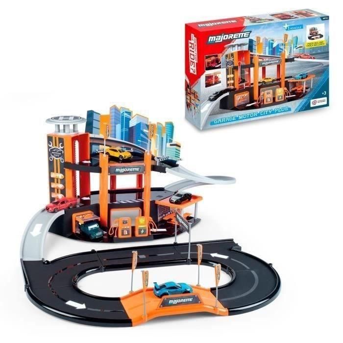 MAJORETTE SMO3032160113280 - Garage Motor City Plus, juguete para niños a partir de 3 años 4