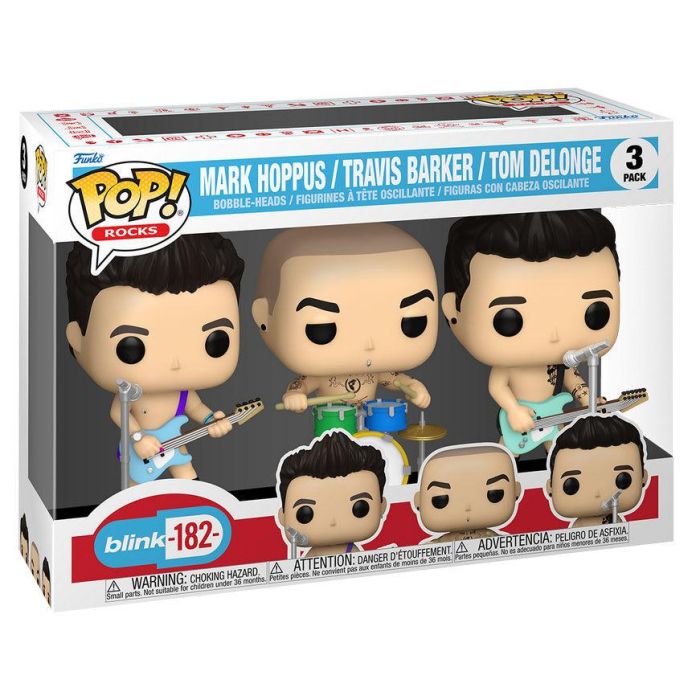 Blister 3 figuras POP Rocks Blink 182 2 Blister 3 figuras POP Rocks Blink 182 2