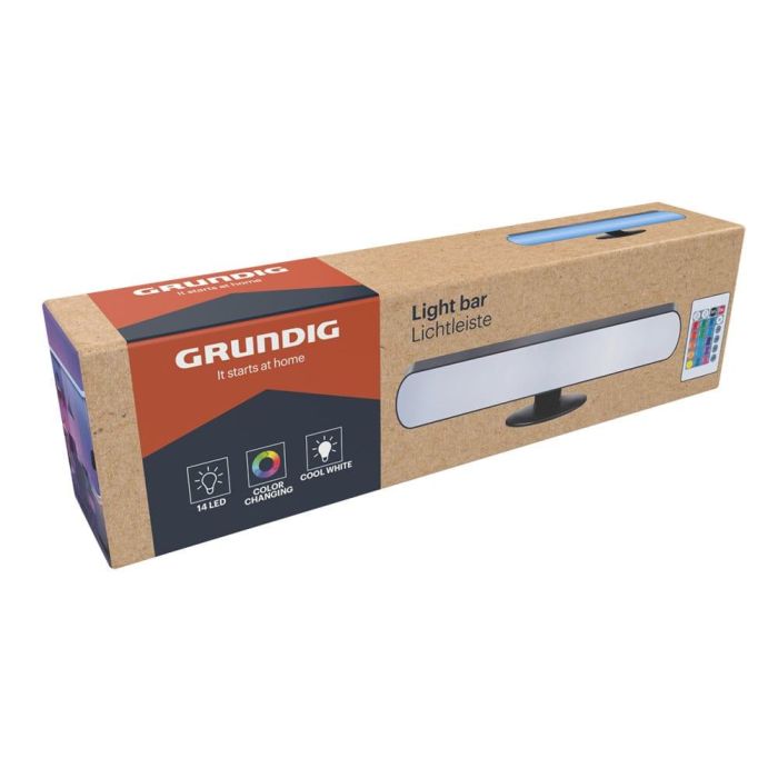Lámpara led luz blanca y de colores con control remoto 24,5 x 3,5 x 4 cm 5 Lámpara led luz blanca y de colores con control remoto 24,5 x 3,5 x 4 cm 5