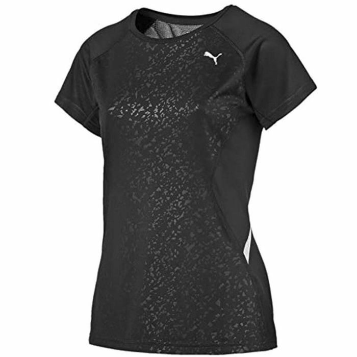 Camiseta de Manga Corta Mujer Puma Graphic Tee Negro XS 1 Camiseta de Manga Corta Mujer Puma Graphic Tee Negro XS 1