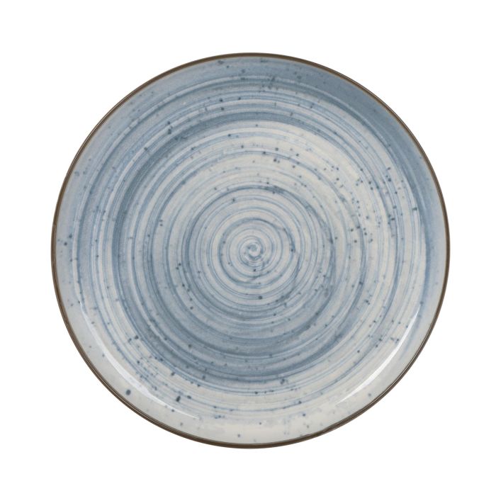 Fuente Redonda Swirl Nordic Brillo Ø25 cm - Inde (12 Unidades) 2 Fuente Redonda Swirl Nordic Brillo Ø25 cm - Inde (12 Unidades) 2