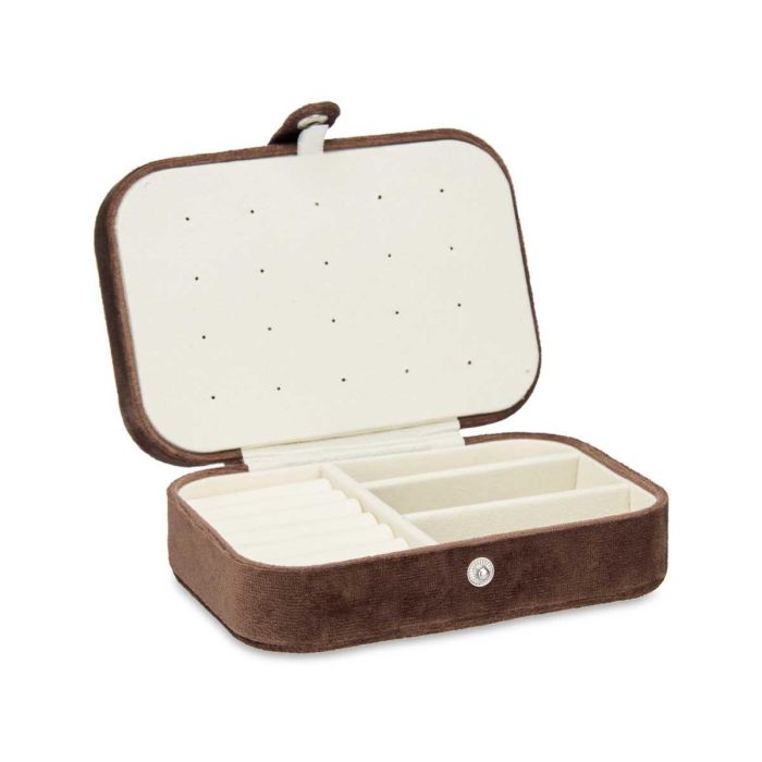 Joyero Rectangular Marron Giftdecor 16X6CM (12 Unidades) 1 Joyero Rectangular Marron Giftdecor 16X6CM (12 Unidades) 1