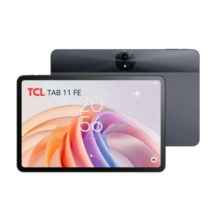 TCL Tab 11 FE Tablet 11" Pantalla 128GB 4GB RAM Octa-Core 4G LTE Android 14 Batería 6000 mAh Gris 9465X2-2CLCA111