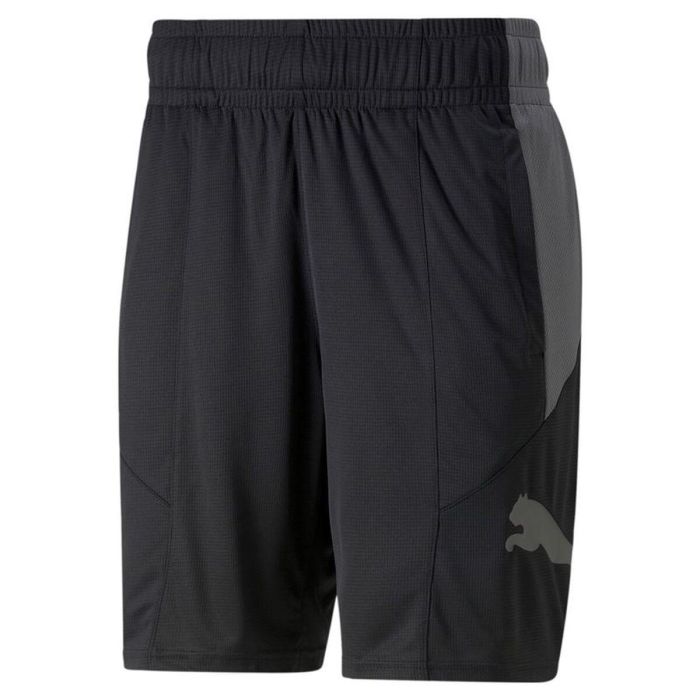 Pantalón Corto Deportivo Puma Negro Pantalón Corto Deportivo Puma Negro