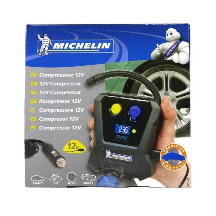 MICHELIN Mini compresor digital 12V 3.5 bares 2 MICHELIN Mini compresor digital 12V 3.5 bares 2