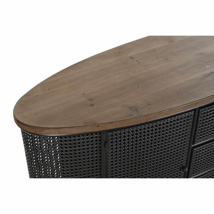 Buffet Loft DKD Home Decor Negro Marron 45 x 76 x 145.5 cm 1 Buffet Loft DKD Home Decor Negro Marron 45 x 76 x 145.5 cm 1