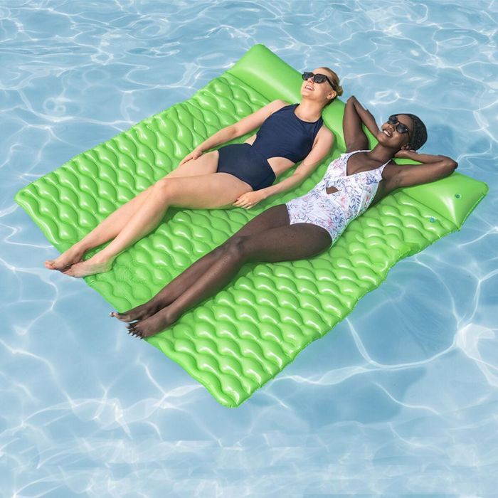 Bestway Colchoneta Hinchable Gigante Enrollable Verde 213x170 cm Playa y Piscina 44106 20