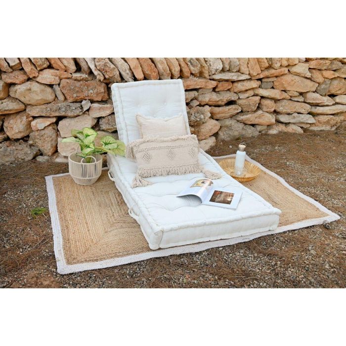 Cojin Suelo Mediterraneo DKD Home Decor Greige Azul Marino 78 x 12 x 110 cm (3 Unidades) 3 Cojin Suelo Mediterraneo DKD Home Decor Greige Azul Marino 78 x 12 x 110 cm (3 Unidades) 3