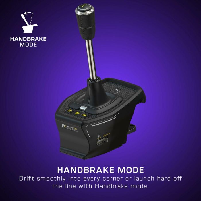 Turtle Beach TBS-0001-05 VelocityOne™ Multi-Shift Palanca de Cambios y Freno de Mano Universal - Negro 15