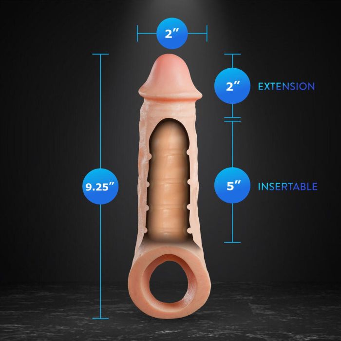 Funda para pene Blush Performance Plus Carne 6 Funda para pene Blush Performance Plus Carne 6
