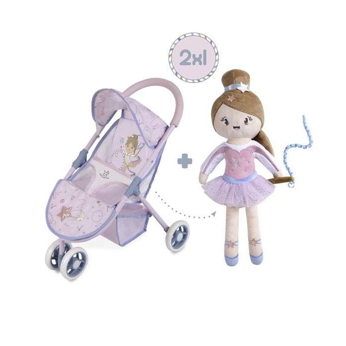 Carrito para Muñecas Decuevas Gala 33 x 48 x 55 cm Lila 50 cm 7