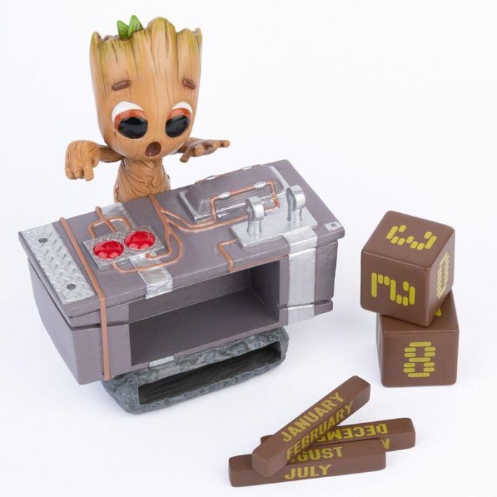 Calendario Perpetuo 3D Groot Death Button Guardianes de la Galaxia Marvel 1 Calendario Perpetuo 3D Groot Death Button Guardianes de la Galaxia Marvel 1