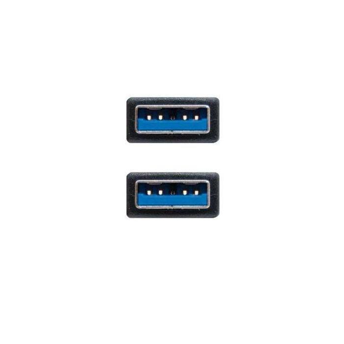 Nanocable 10.01.1001-BK Cable USB 3.0 Tipo A Macho a Macho, 1 metro, Negro, 5Gbps 2 Nanocable 10.01.1001-BK Cable USB 3.0 Tipo A Macho a Macho, 1 metro, Negro, 5Gbps 2