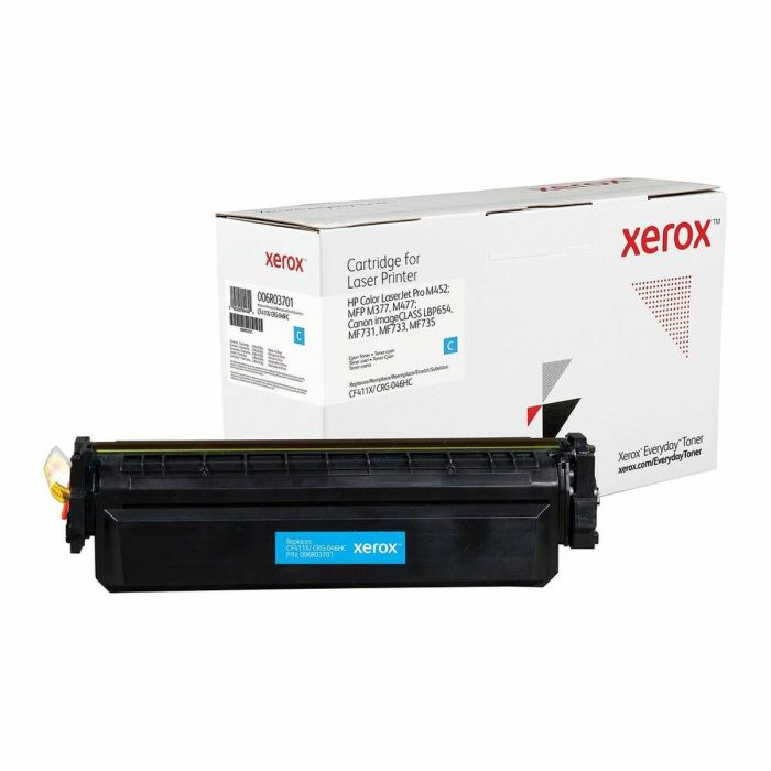 Xerox Everyday Toner Cyan CF411X Para Laserjet Pro M452Dn, M452Nw, M477Fdn, M477Fdw, M477Fnw