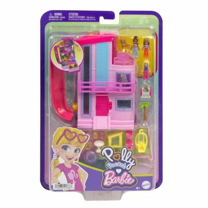 Polly Pocket - Barbie Dream House - Caja con 3 minifiguras HWP11 5