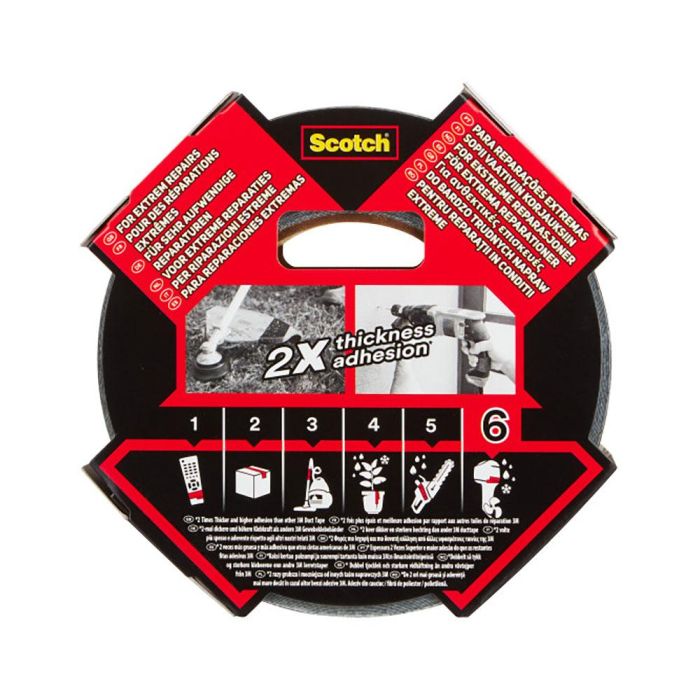 Scotch Cinta americana Extremium ultra, Fuerza adhesiva 6, 25 m x 48 mm 2
