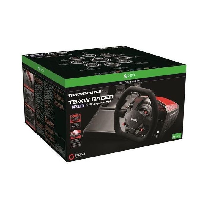Thrustmaster TS-XW Racer Sparco P310 Volante + Pedales para PC y Xbox One - Negro - Ref. 4460157 3 Thrustmaster TS-XW Racer Sparco P310 Volante + Pedales para PC y Xbox One - Negro - Ref. 4460157 3