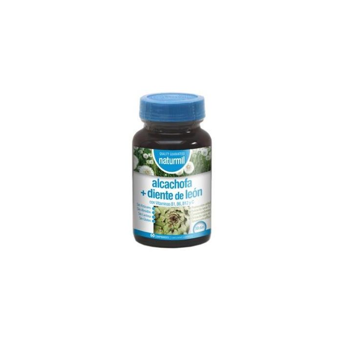 DIETMED Alcachofa y Diente de León 60 Comprimidos para Función Hepática y Metabolismo Normal