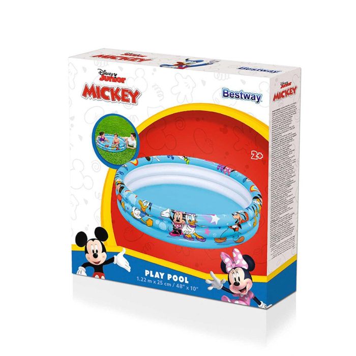 Bestway Piscina Hinchable Disney Mickey & Friends 122x25 cm +2 Años Jardin 91007 2