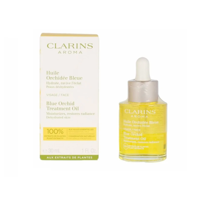 Clarins Huile Orchidée Bleue Peaux Deshydratées 30 mL Clarins Huile Orchidée Bleue Peaux Deshydratées 30 mL